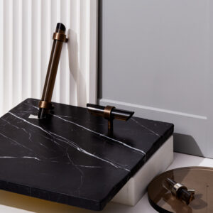 Lucite Crown Drawer Pull - Night