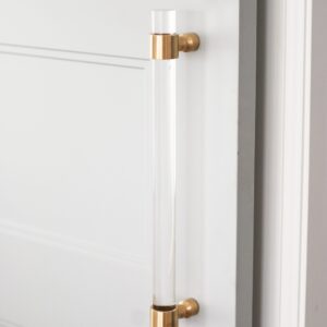 Back-to-Back Lucite Door Pull