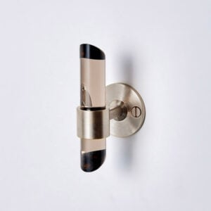 Robe Hook Angled Smoke SN